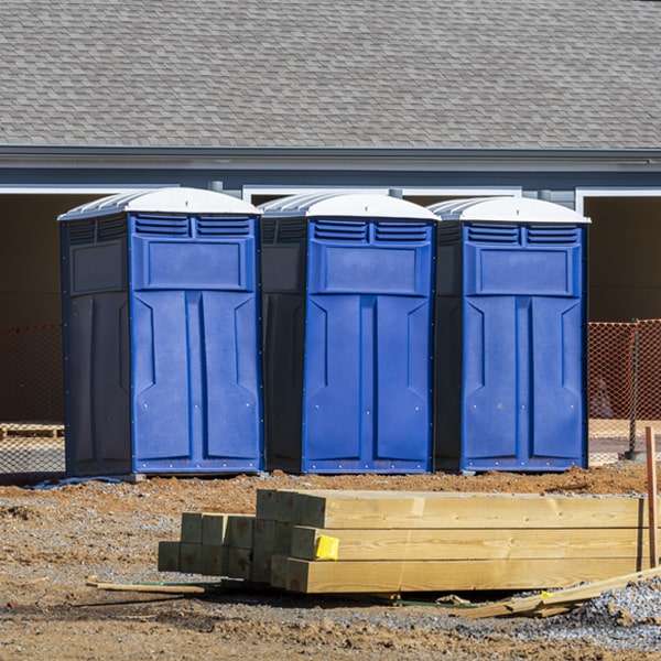 what is the cost difference between standard and deluxe portable restroom rentals in Hereford PA